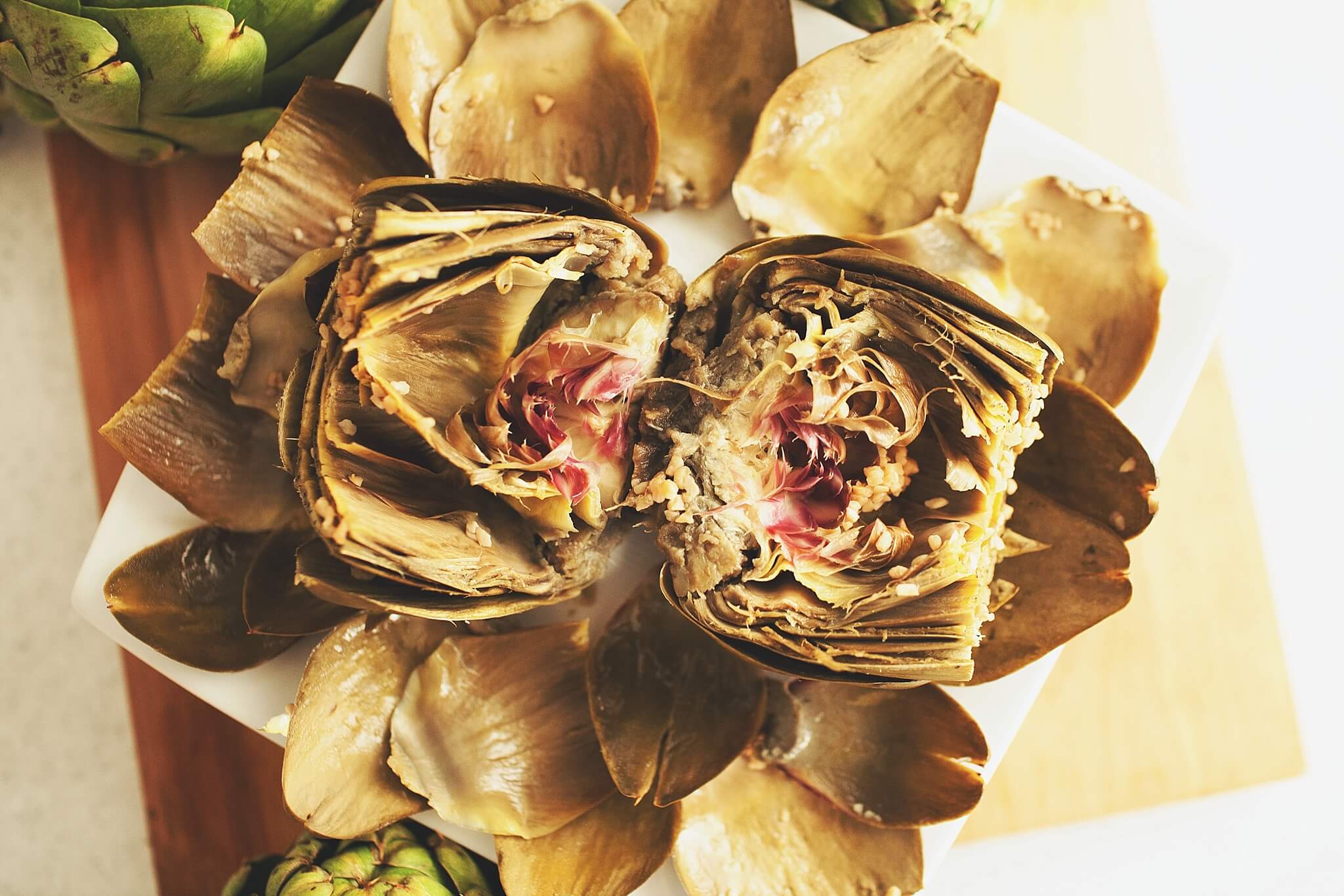 Crockpot Artichokes