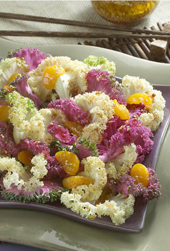 Asian Salad Asian Salad with salad Savoy