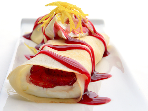 Strawberry Crepes