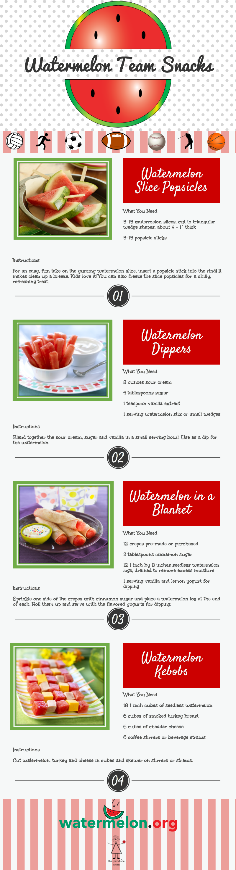 Watermelon Team Snack Ideas Watermelon Team Snack Ideas