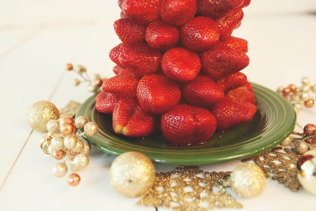 Christmas Fruit Tray