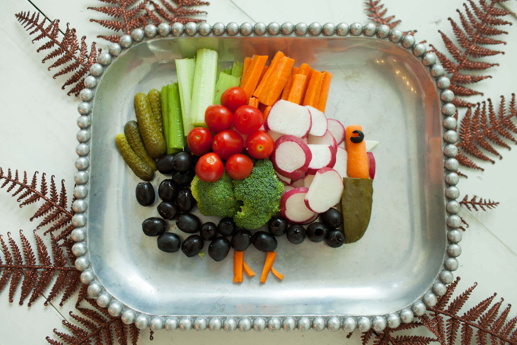 Thanksgiving Veggie Tray