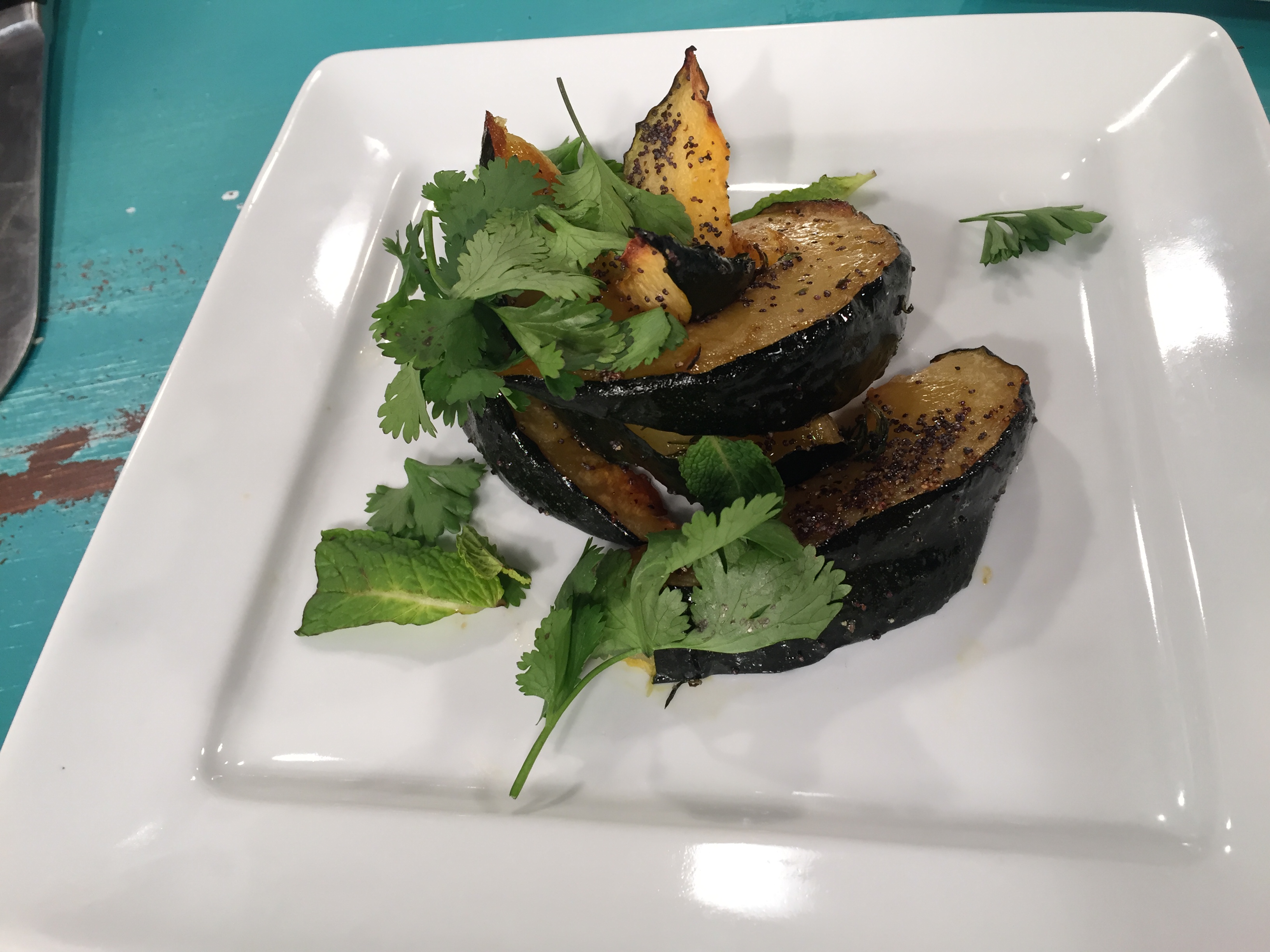 Maple Roasted Acorn Squash Maple Roasted Acorn Squash