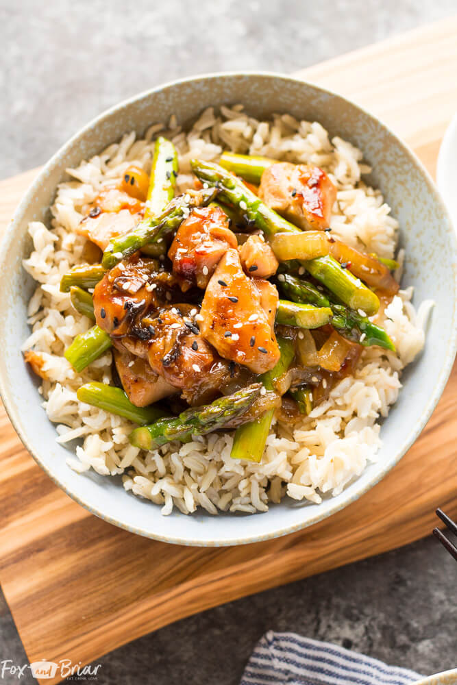 Ginger Chicken Asparagus Ginger Chicken Asparagus recipe