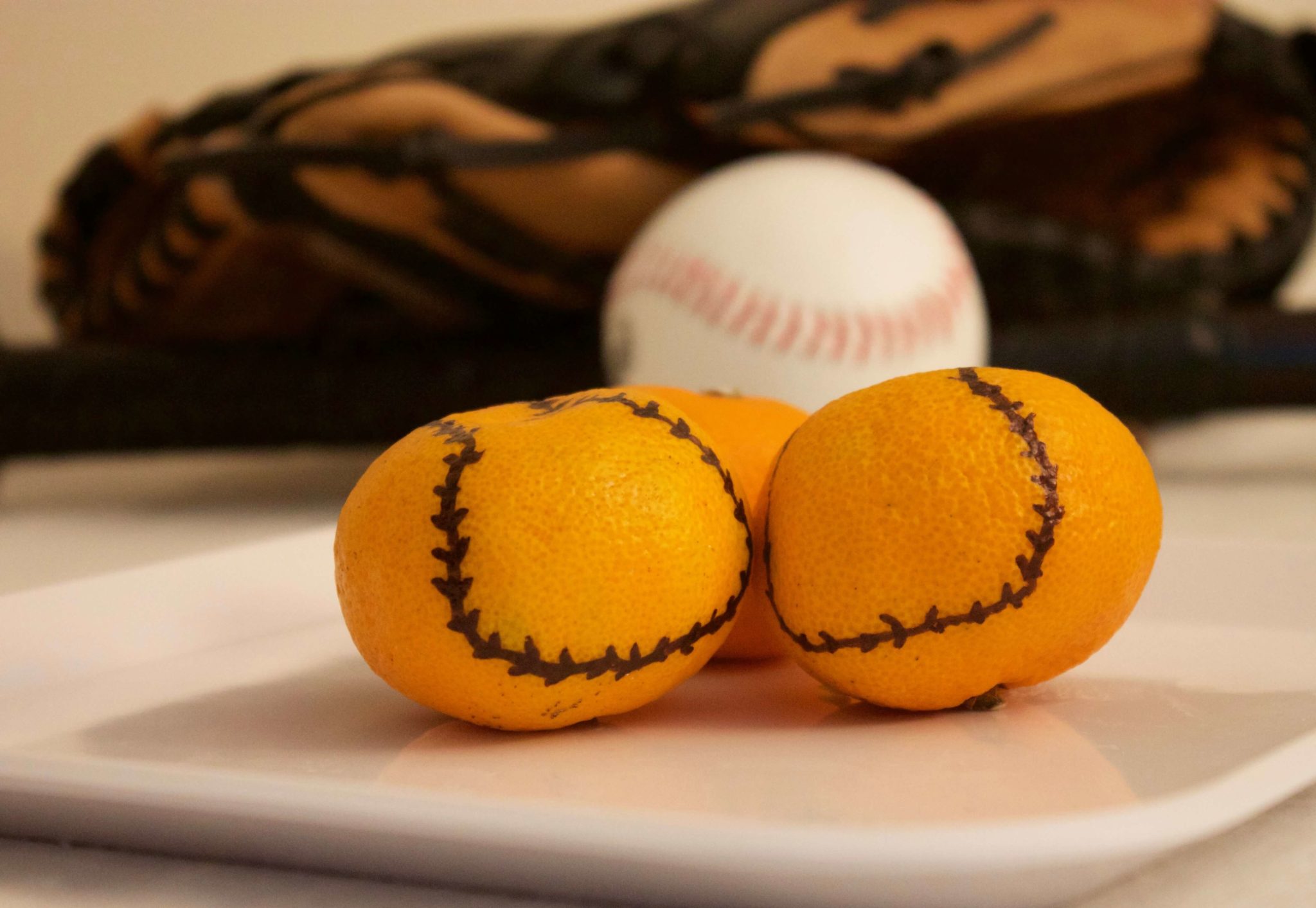 Clementine Baseballs Easy & Nutritious Team Snack Ideas