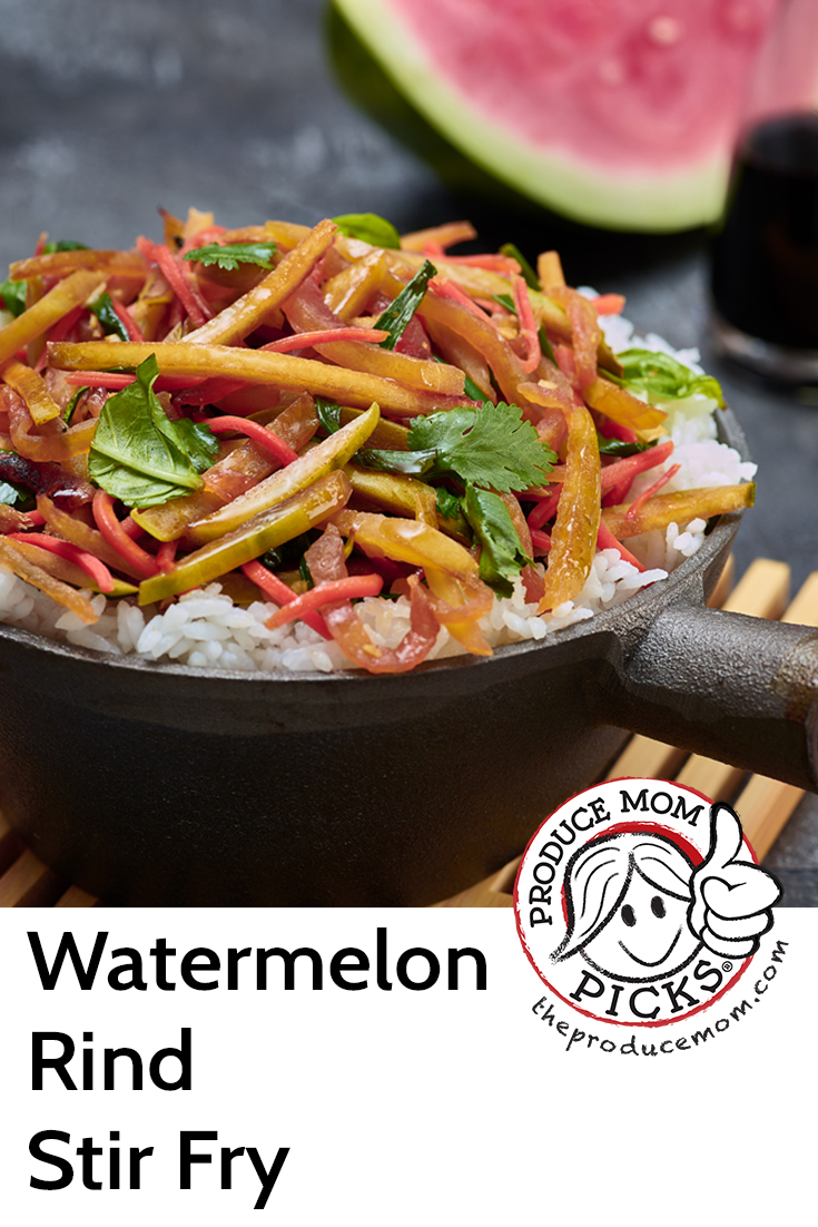 Watermelon Rind Stir Fry from Watermelon Board
