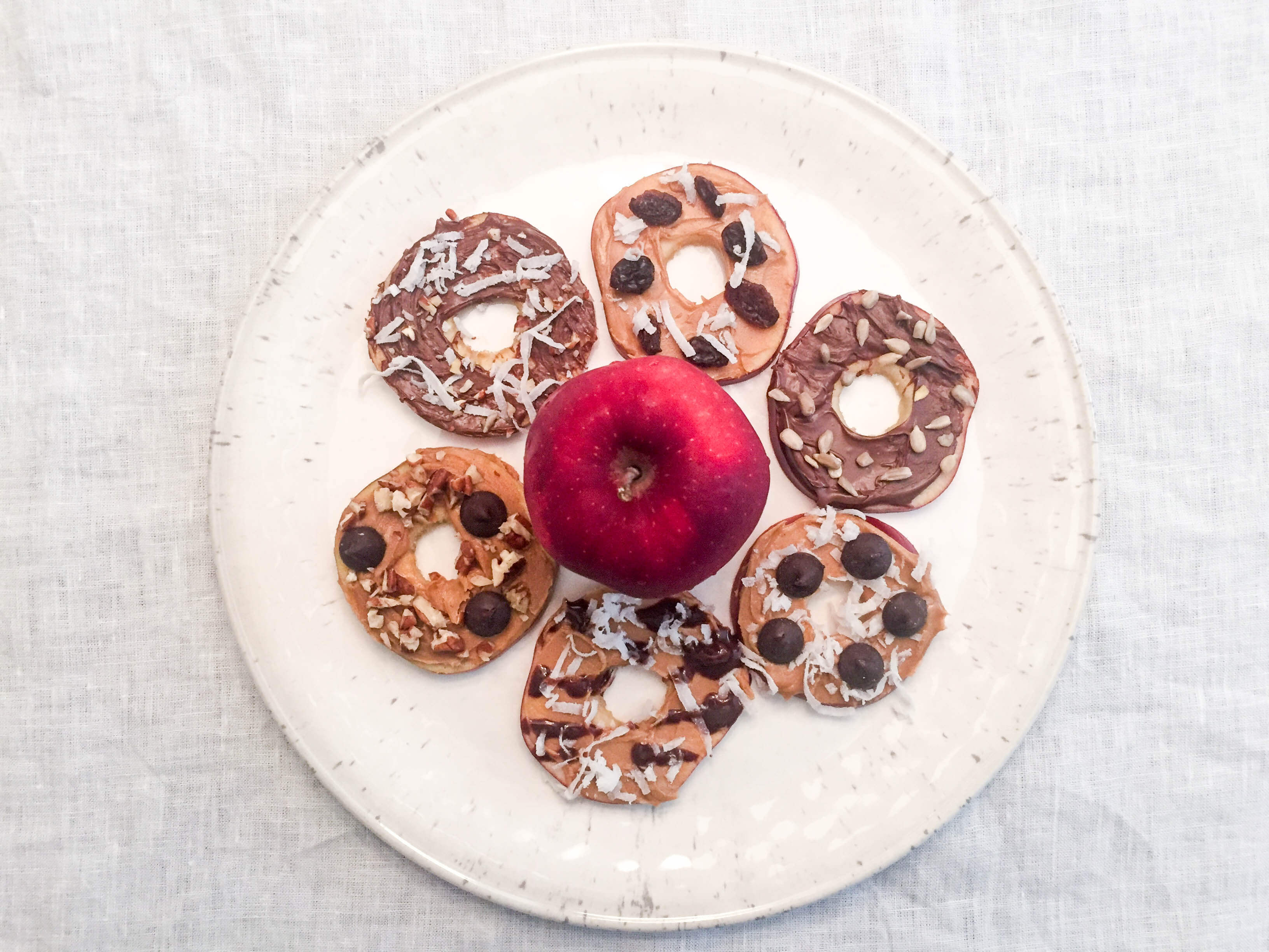 Apple Ring Cookies Apple Ring "Cookies" - Easy After-School Snack Ideas