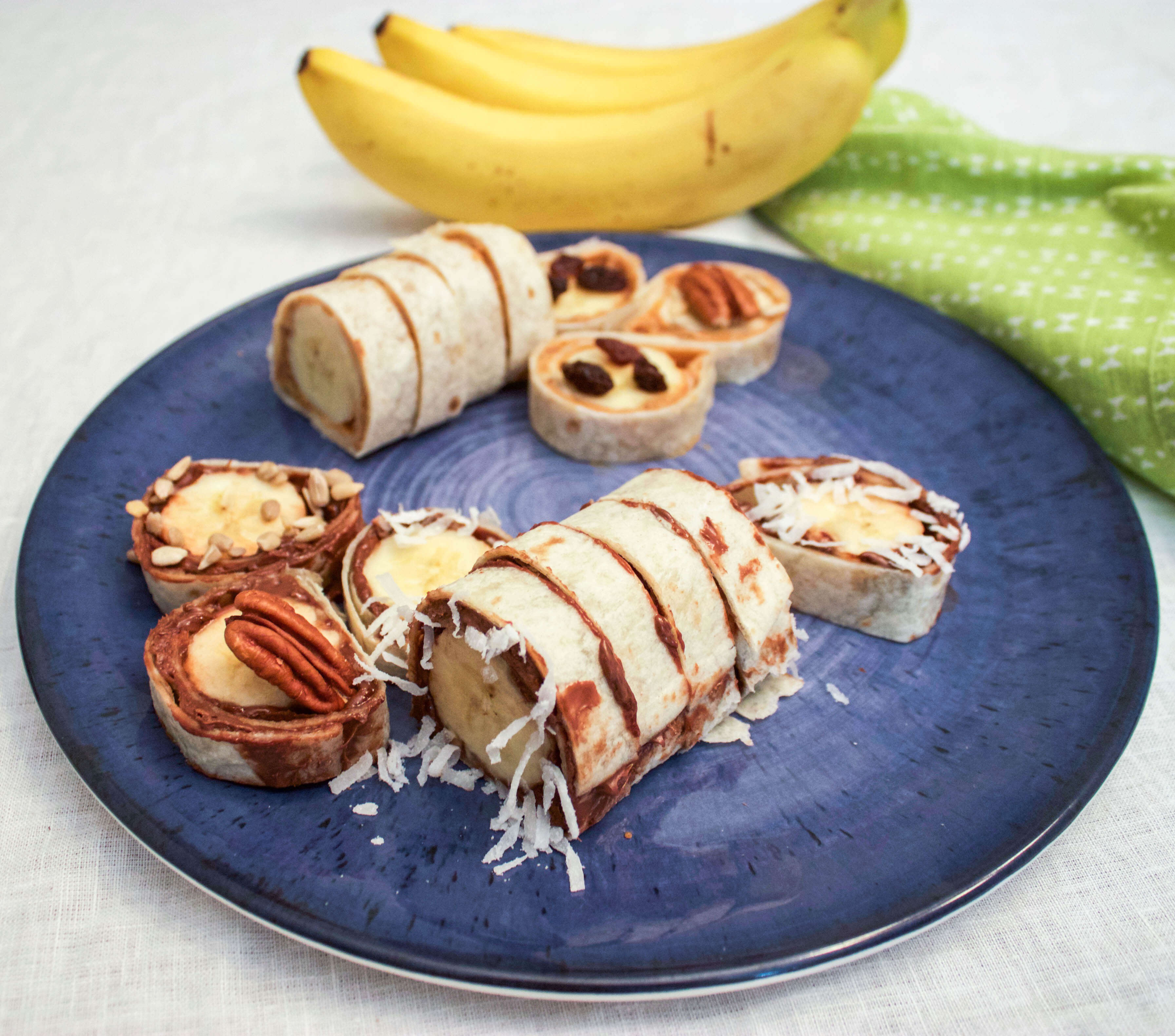 Banana Sushi Banana "Sushi" - Easy After-School Snack Ideas