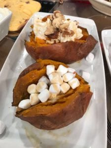 Baked Sweet Potato Bar