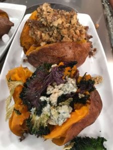 Baked Sweet Potato Bar