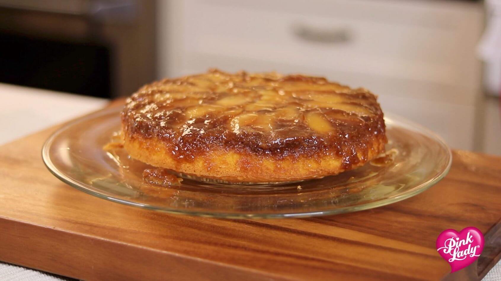 Upside Down Apple Cake