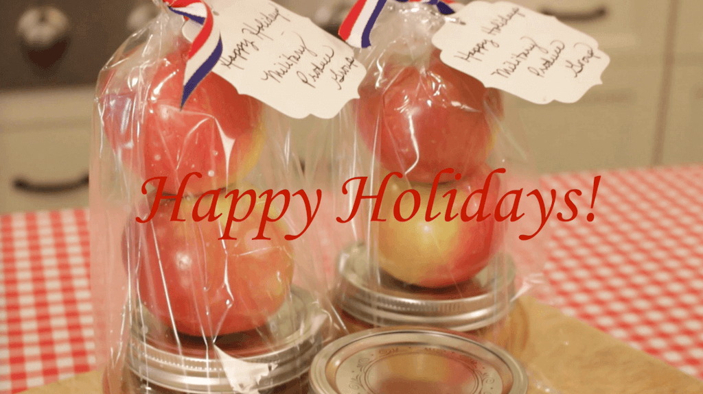 Salted Caramel Apple Gift Bags | Easy Holiday Gift Idea Salted Caramel Apple Gift Bags | Easy Holiday Gift Idea