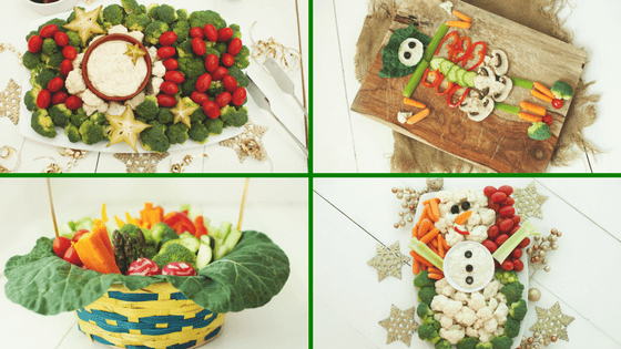 Veggie Tray Collage