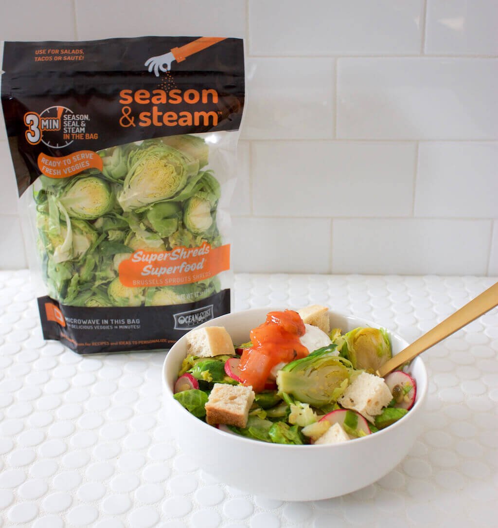 Burrata Cheese and Brussels Sprouts Salad Burrata Cheese and Brussels Sprouts Salad