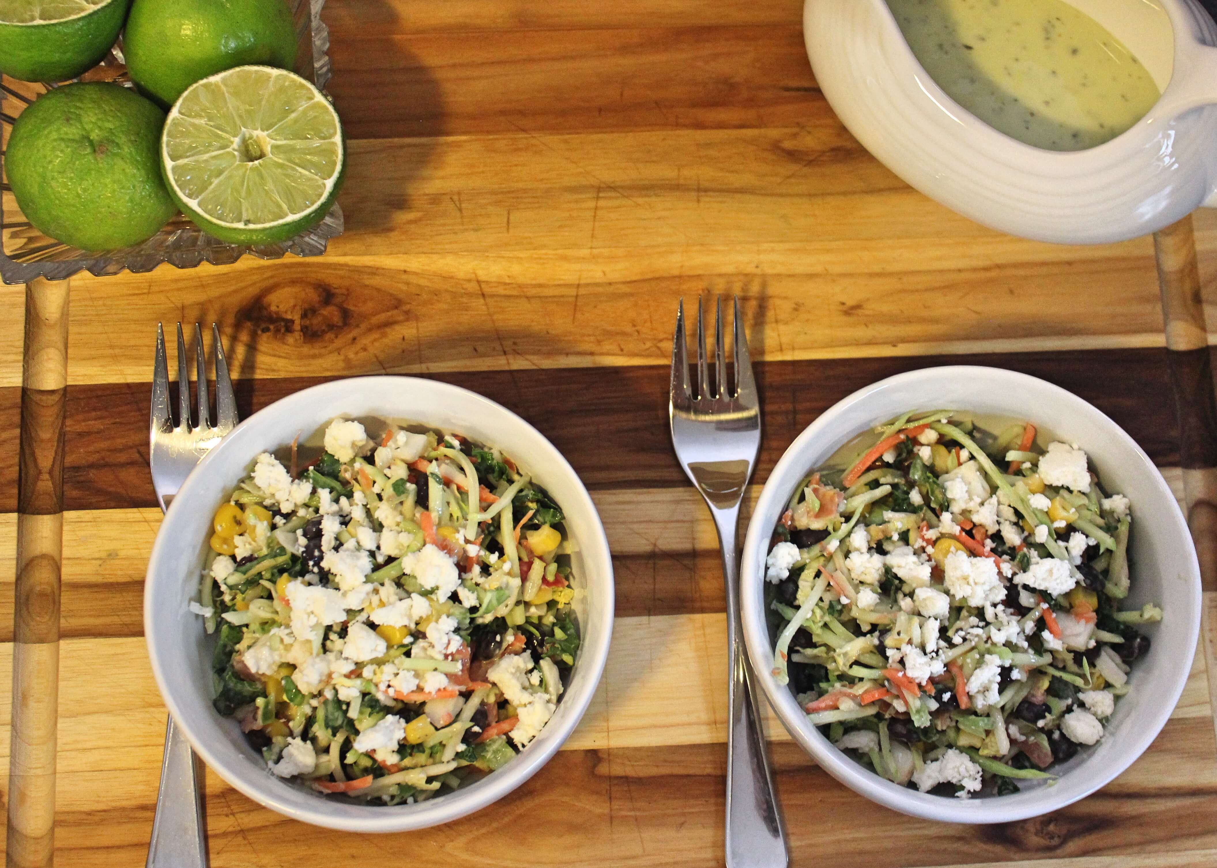 Mexican Power Blend Salad Mexican Slaw Salad
