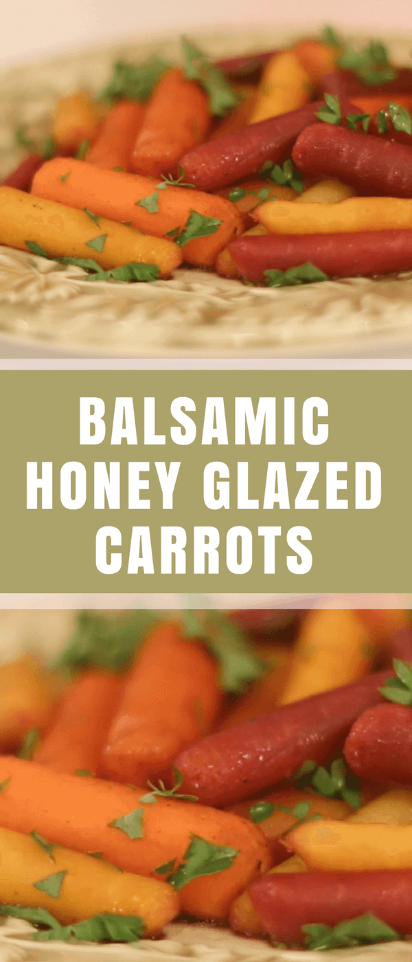Balsamic Honey Glazed Carrots