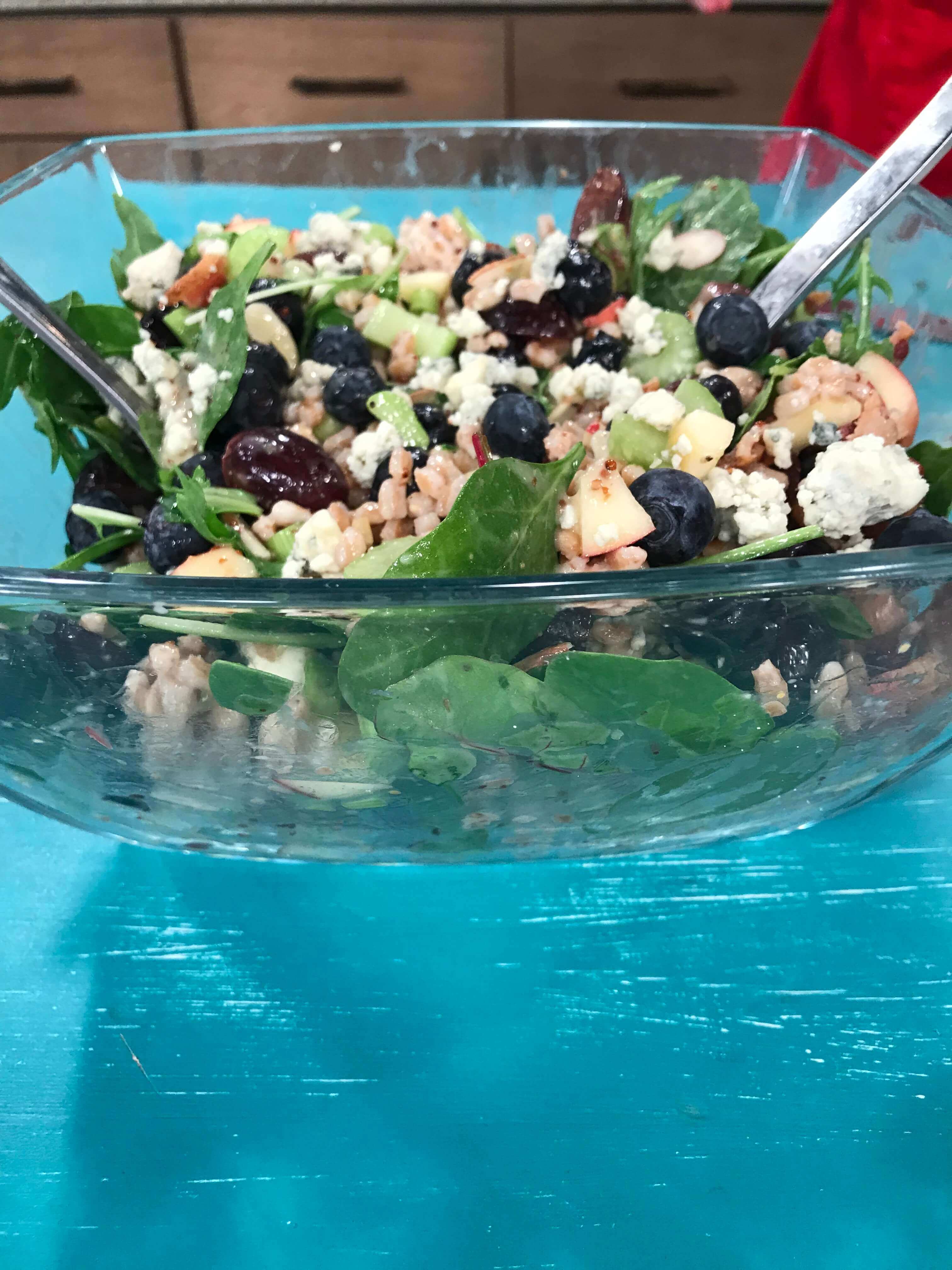 Grains and Greens Salad Power up with produce: Grains and Greens Salad