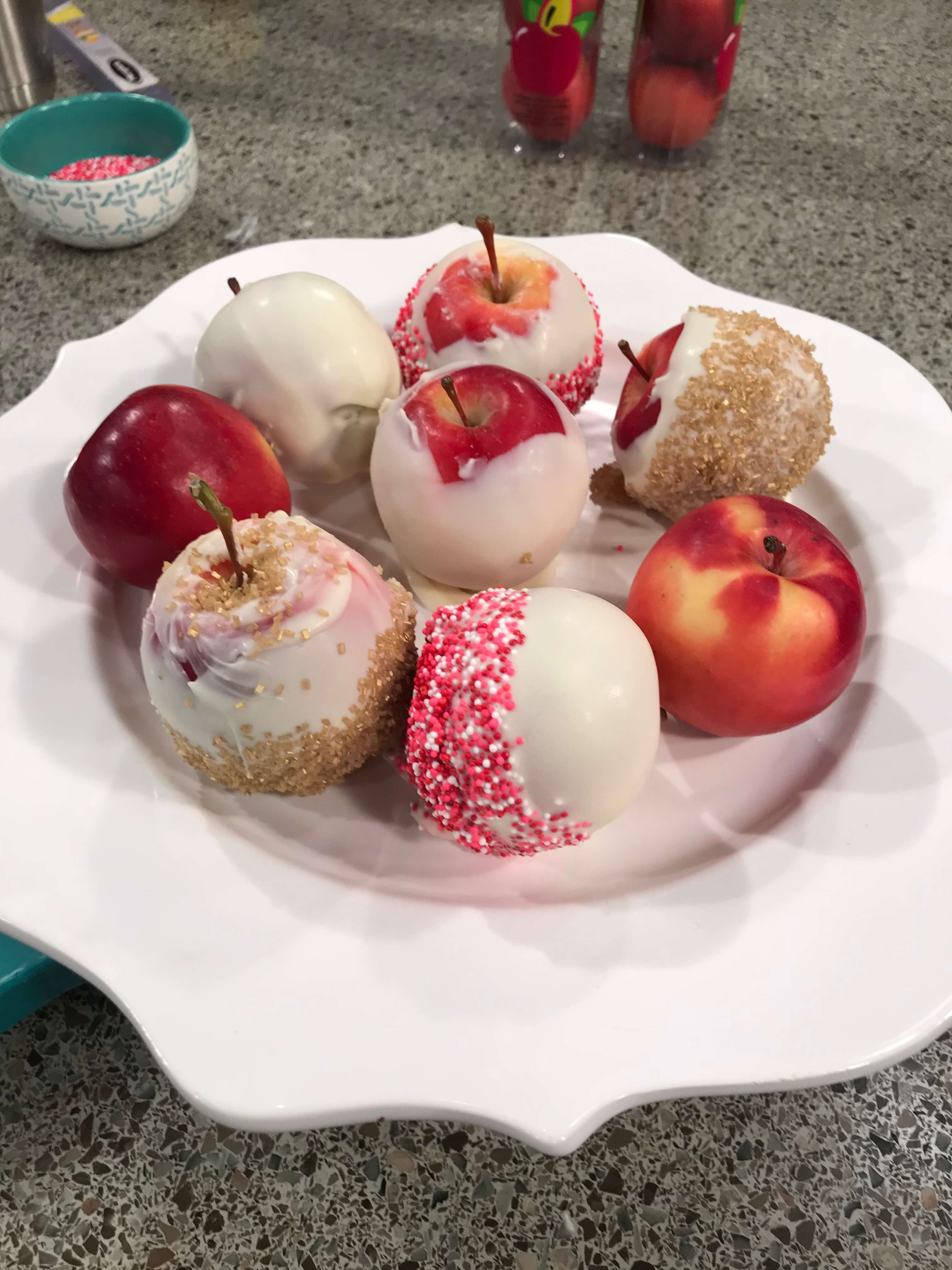 Chocolate Dipped Apples Chocolate Dipped Apples