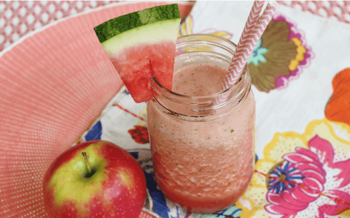 Watermelon and Pink Lady Coconut Fresca Watermelon and Pink Lady Coconut Fresca