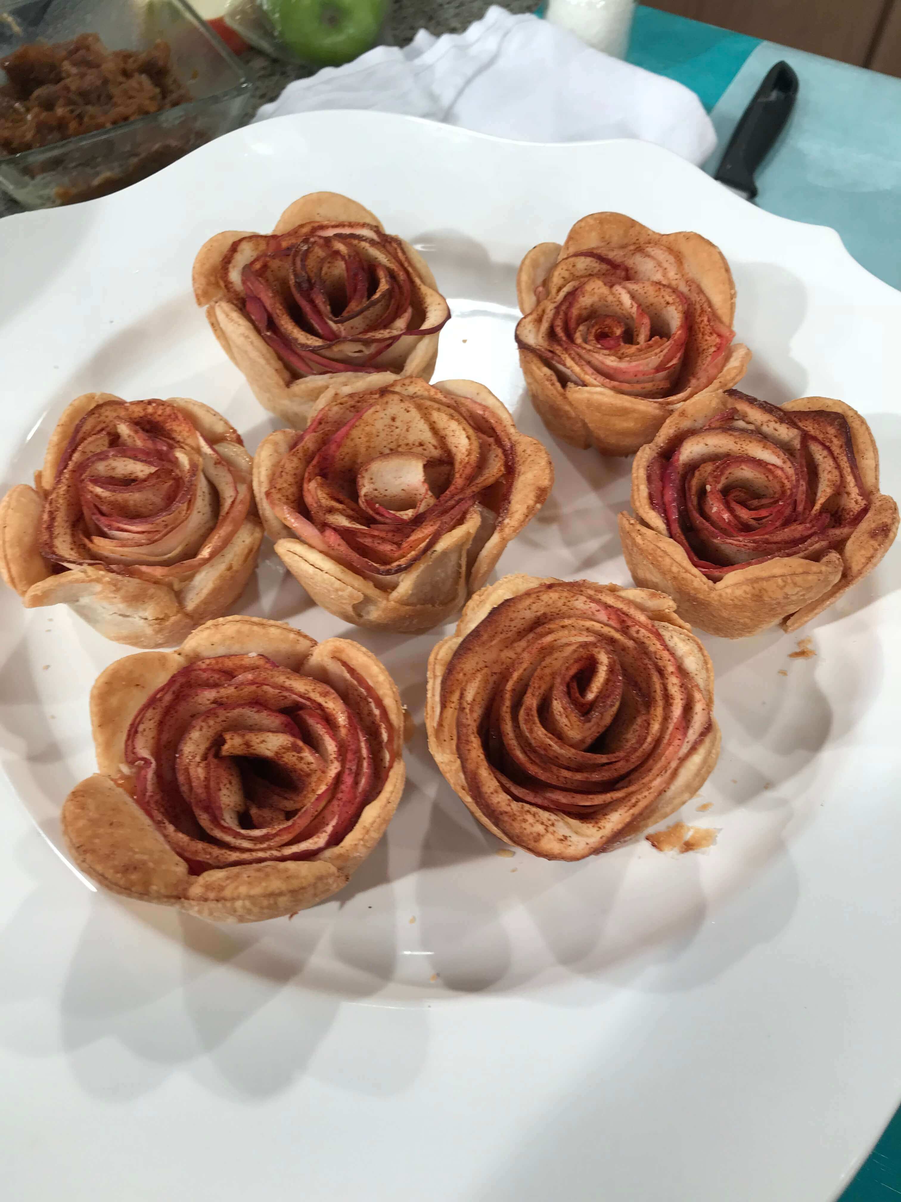 Pink Lady Apple Roses