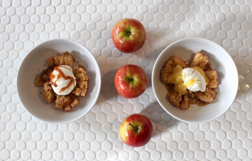 Pink Lady Bloomin' Apples + 3 Sweet Dipping Sauces Pink Lady Bloomin' Apples + 3 Sweet Dipping Sauces