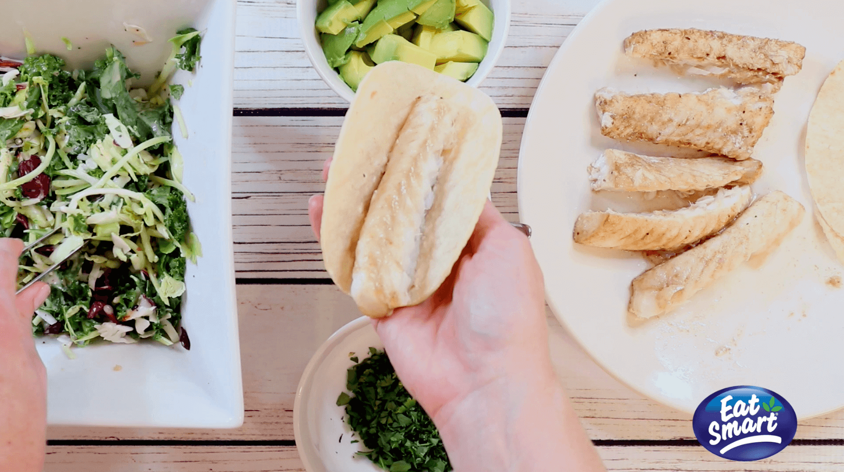 Sweet Kale Fish Tacos