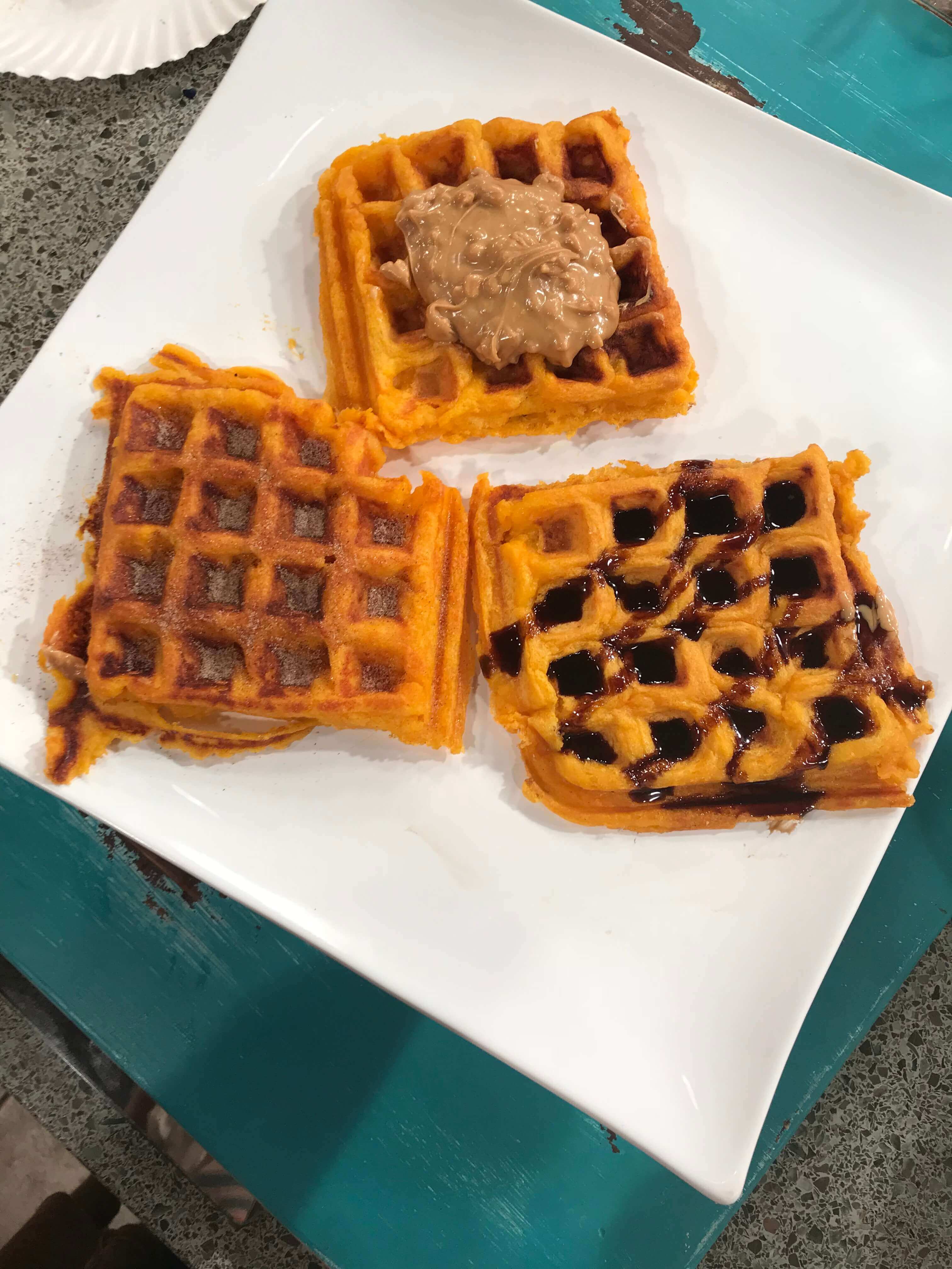 Sweet Potato Waffles