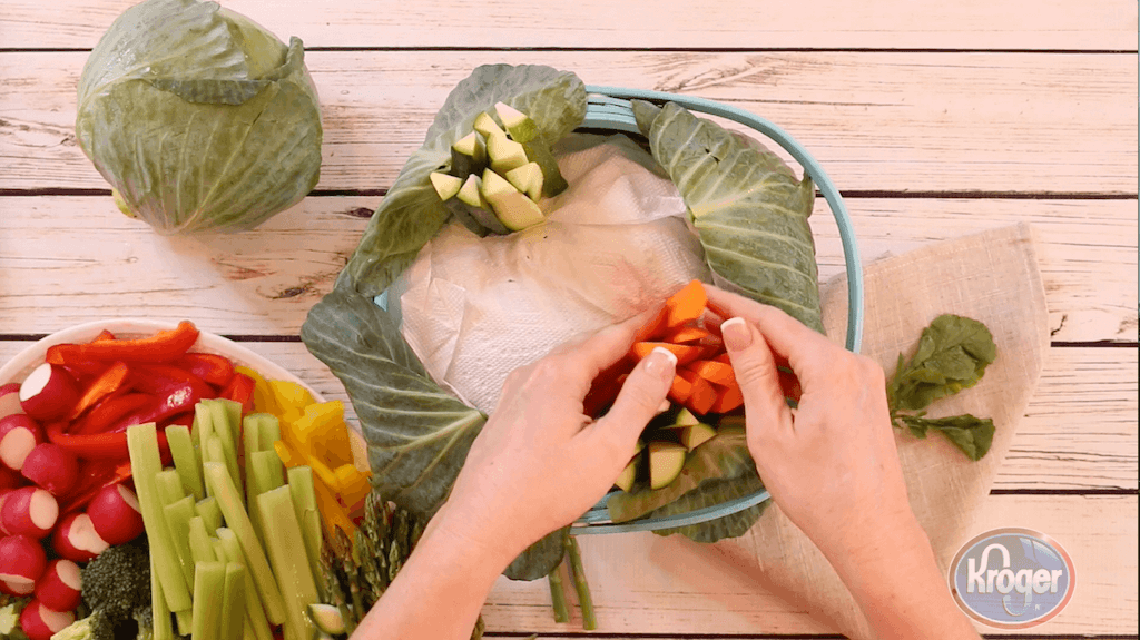 How To Make A Veggie Easter Basket How To Make A Veggie Easter Basket | Easter Vegetable Tray Idea