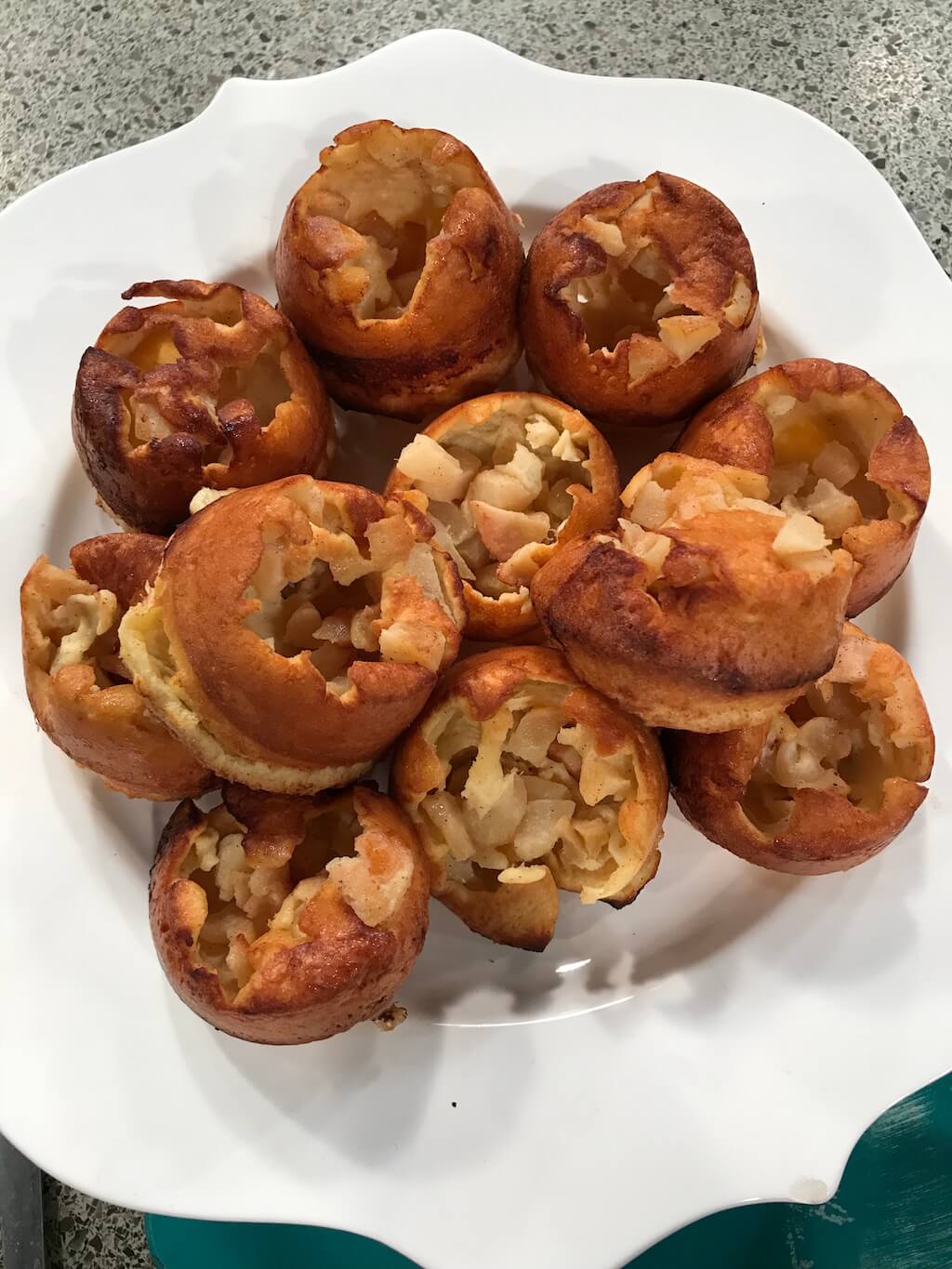 Pear Breakfast Popovers