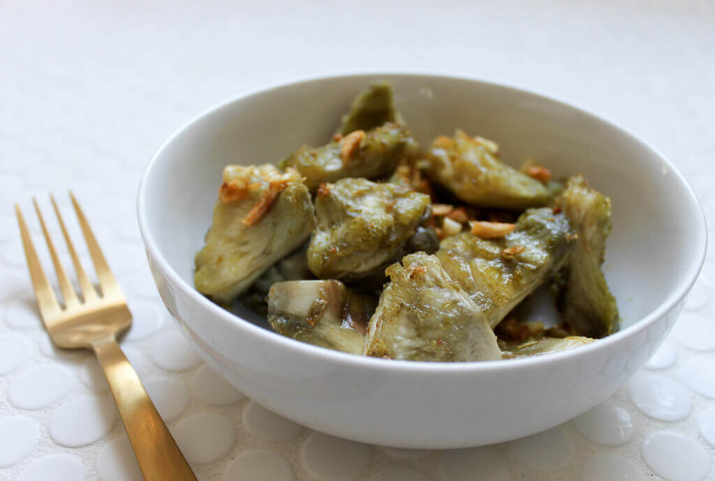 Sautéed artichoke hearts How to sauté artichoke hearts in the Instant Pot