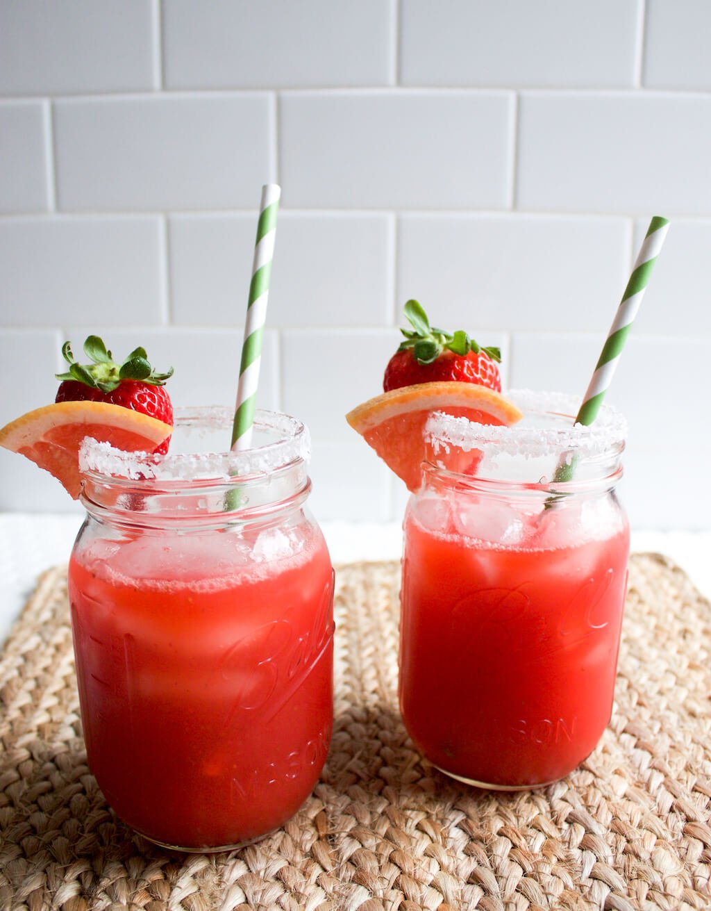 Strawberry Grapefruit Margarita Recipe