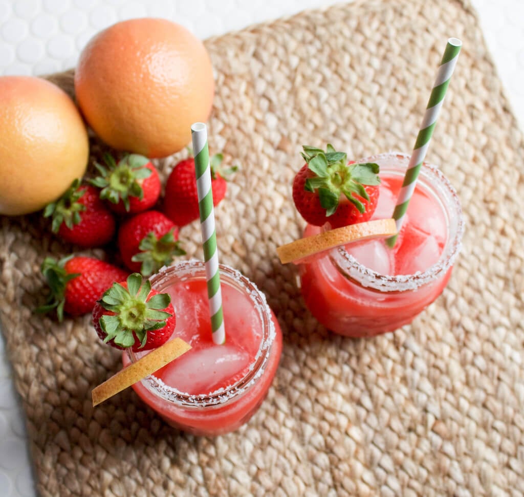 Strawberry Grapefruit Margarita Recipe