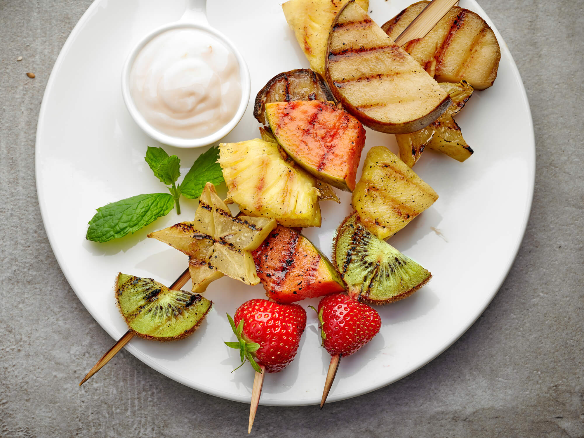 Grilled Fruit Kabobs Grilled Fruti Kabobs + Tips for Grilling Fruit