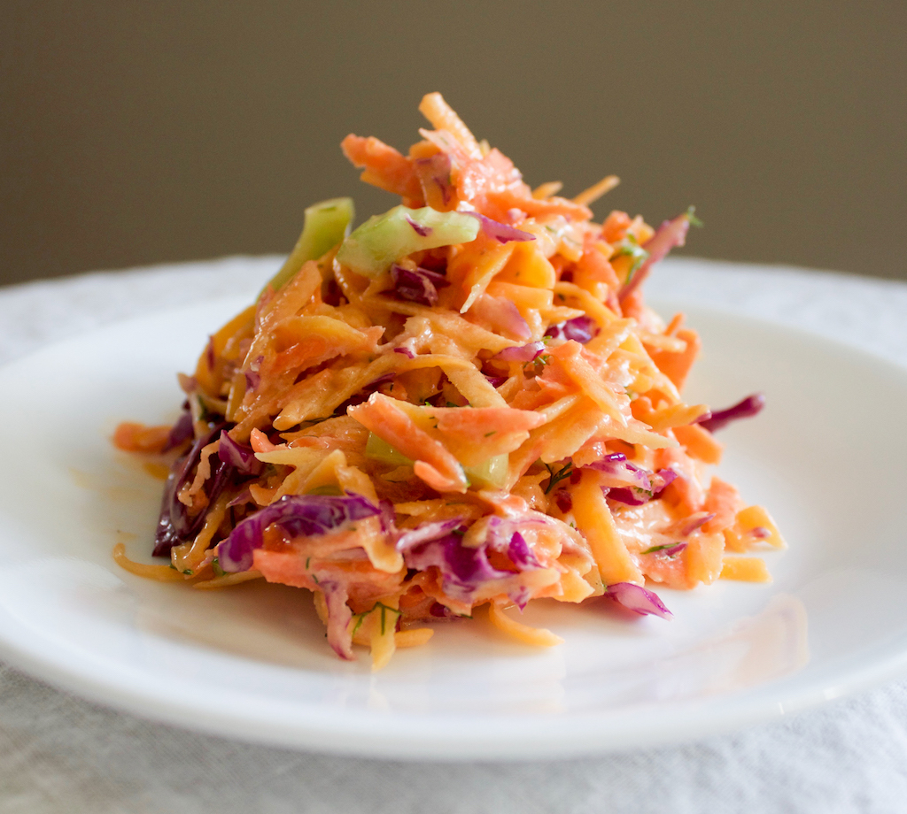 Crunchy Carrot Butternut Slaw