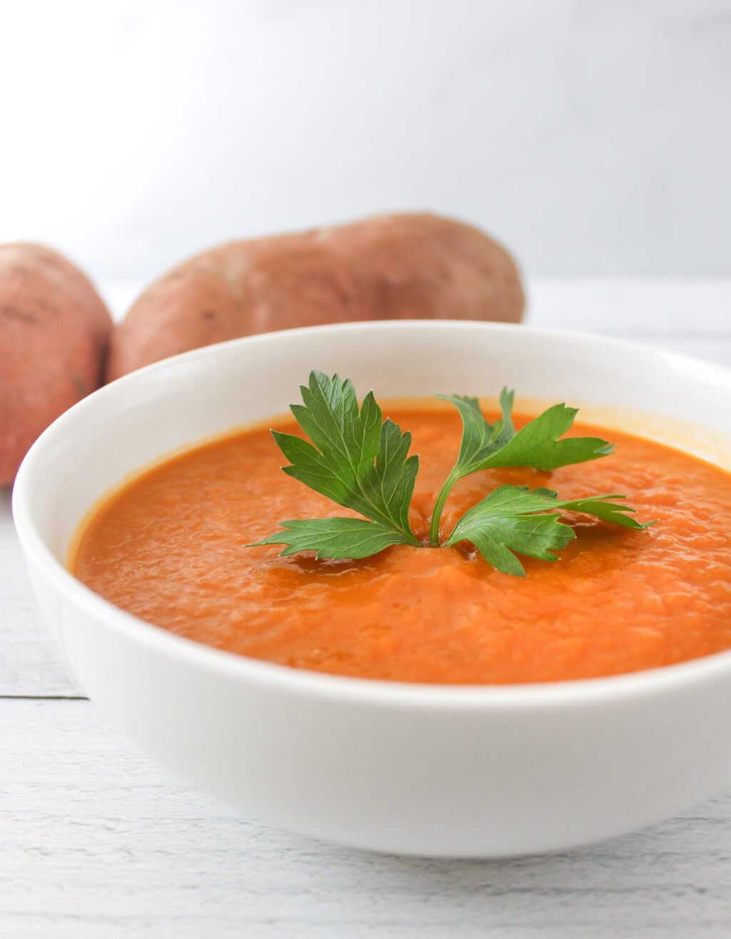 No Fumble Crockpot Sweet Potato Soup