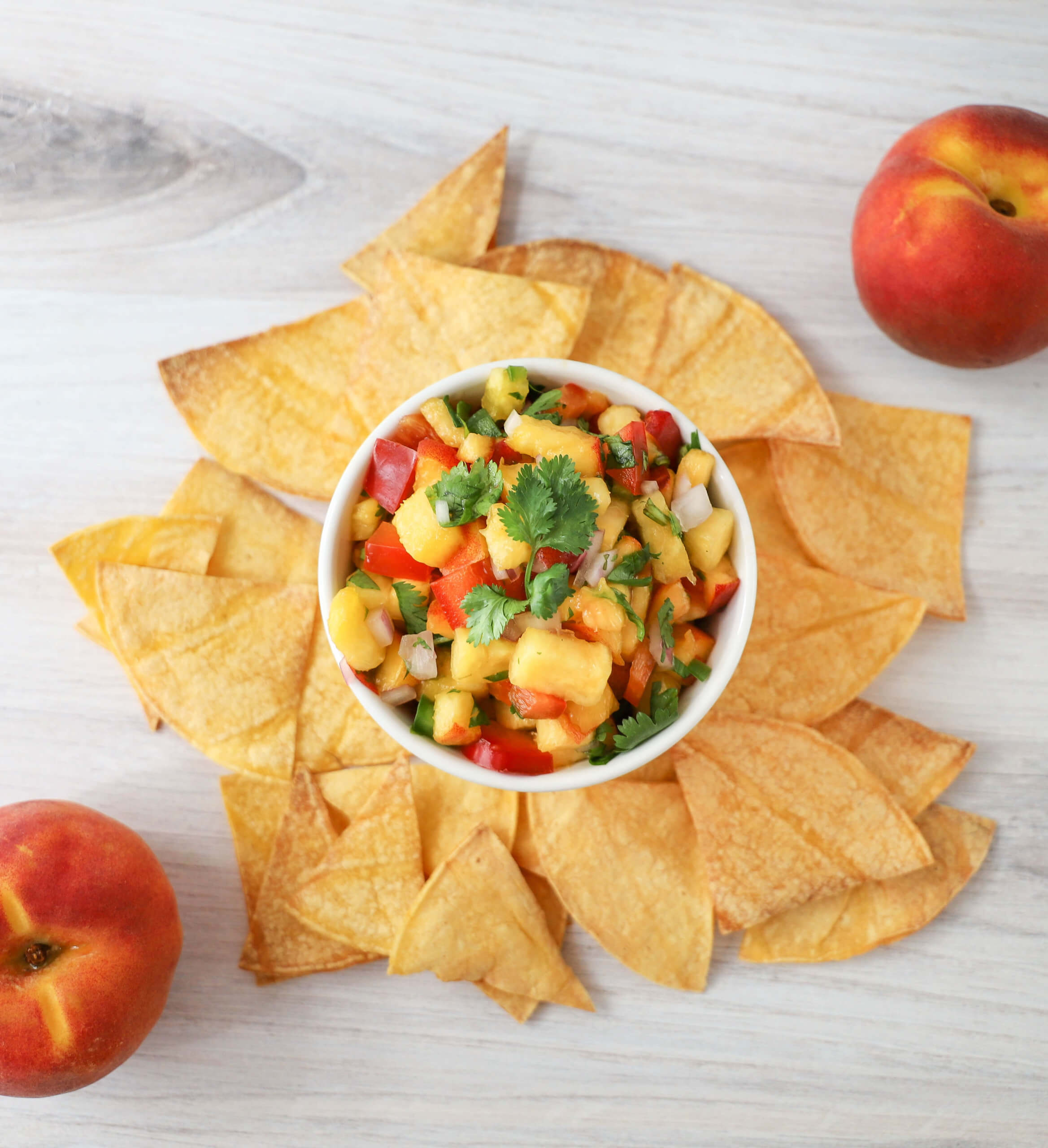 Poolside Peach Salsa