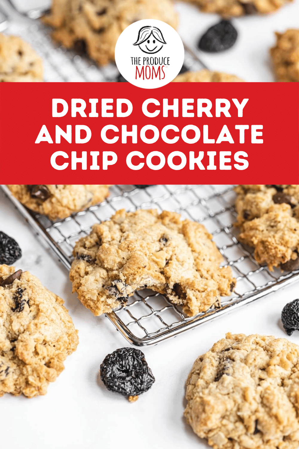 Dried Cherry and Chocolate Chip Cookies