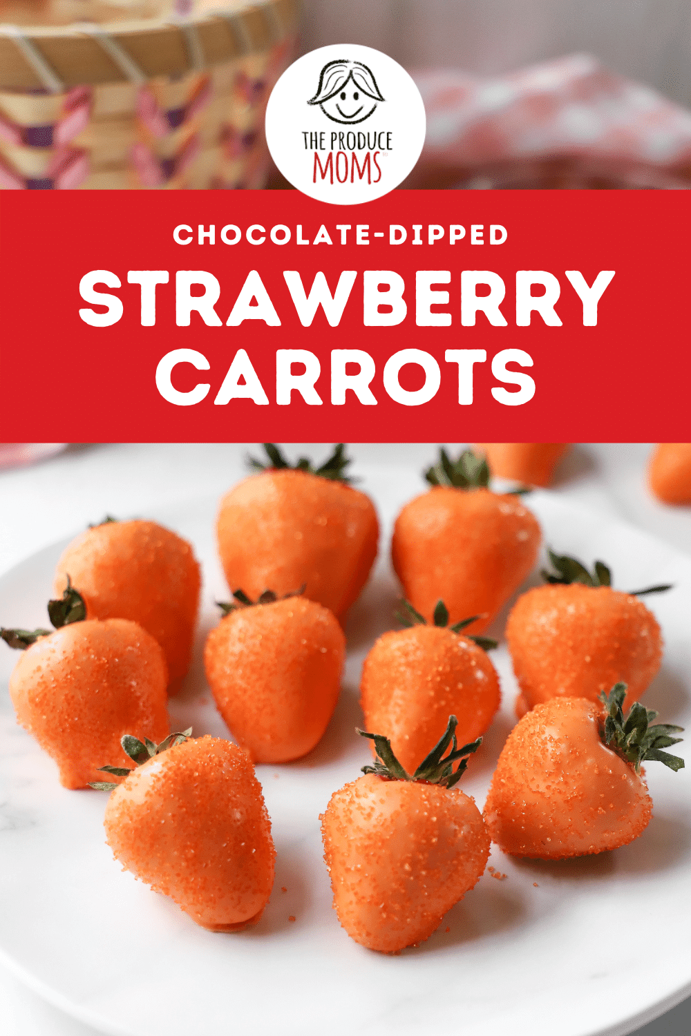 Chocolate Dipped Strawberry Carrots Pin Chocolate Dipped Strawberry Carrots Pin