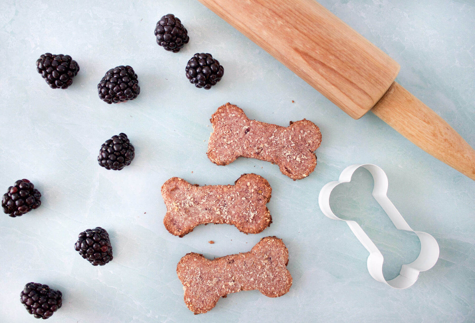 Gluten-Free Blackberry & Almond Flour Dog Treats Gluten-Free Blackberry & Almond Flour Dog Treats