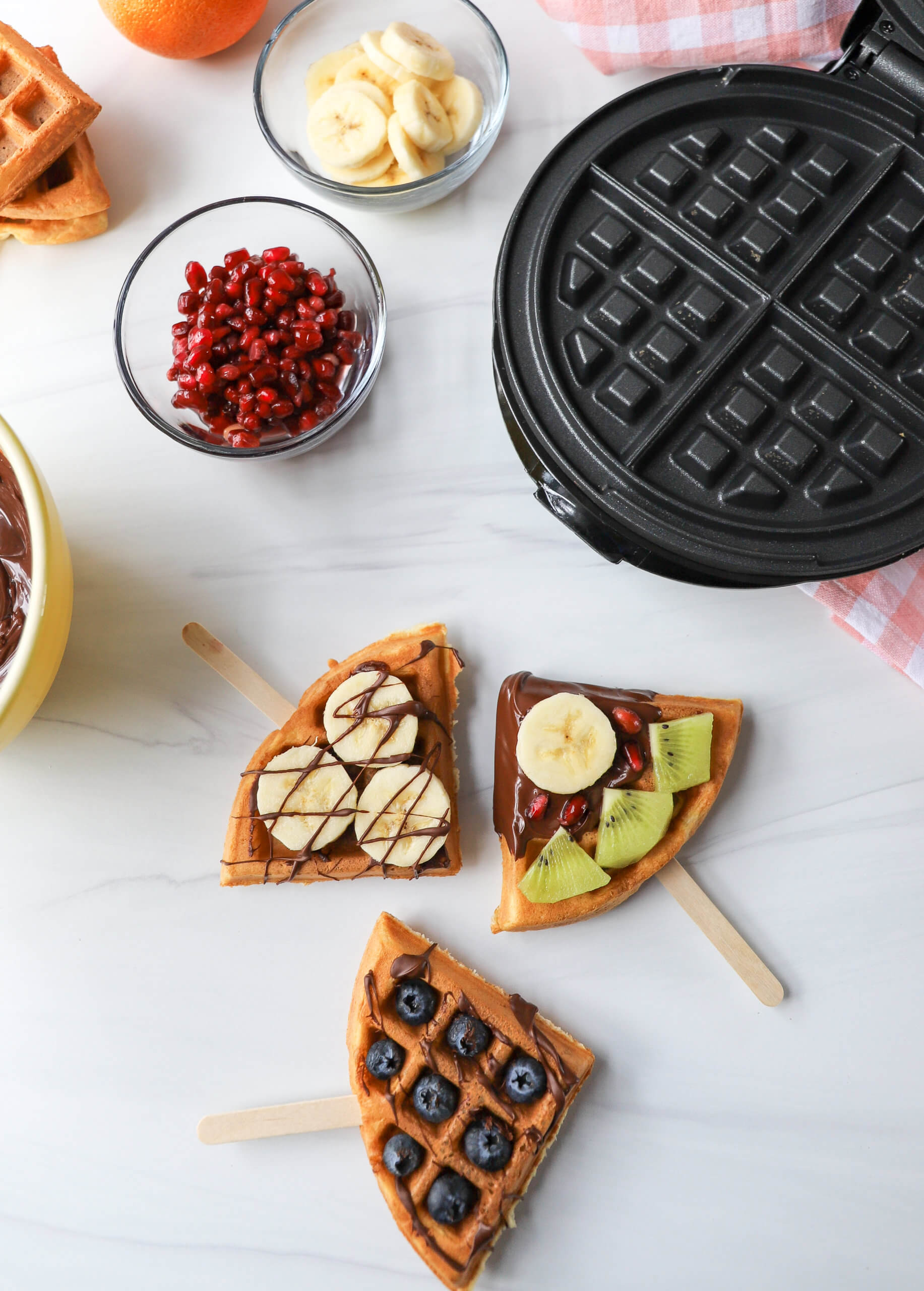 Waffle Pops (Waffles on a Stick)