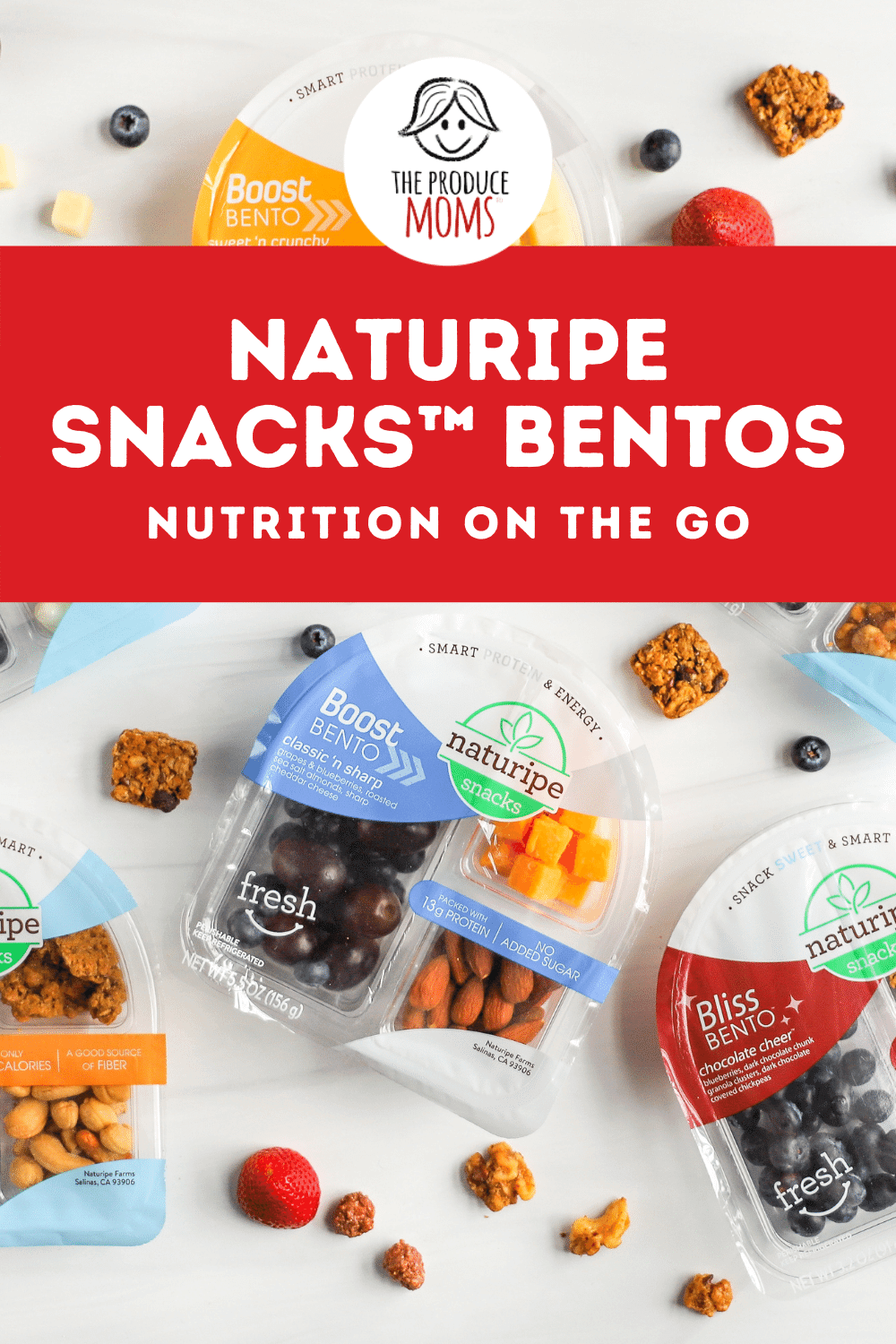 Naturipe Snacks™ Bentos: Nutrition On the Go