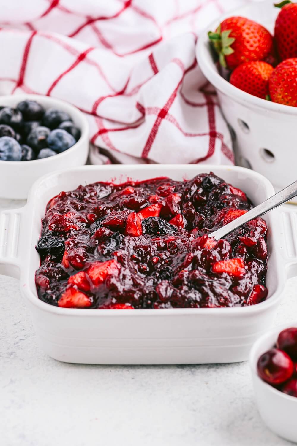 Naturipe Cranberry, Blueberry, and Strawberry Sauce