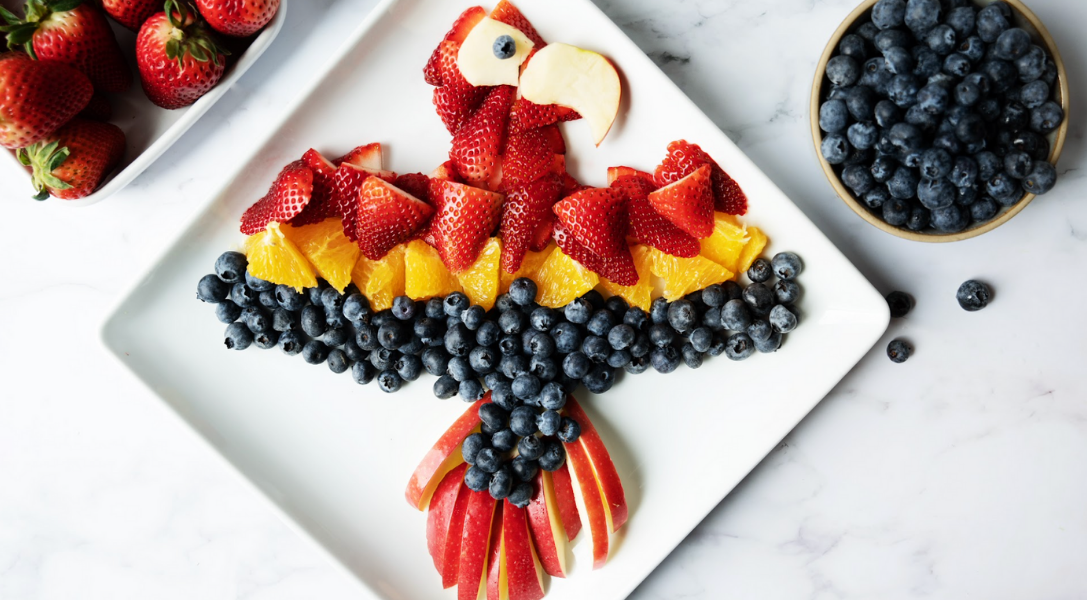 Parrot Fruit Tray