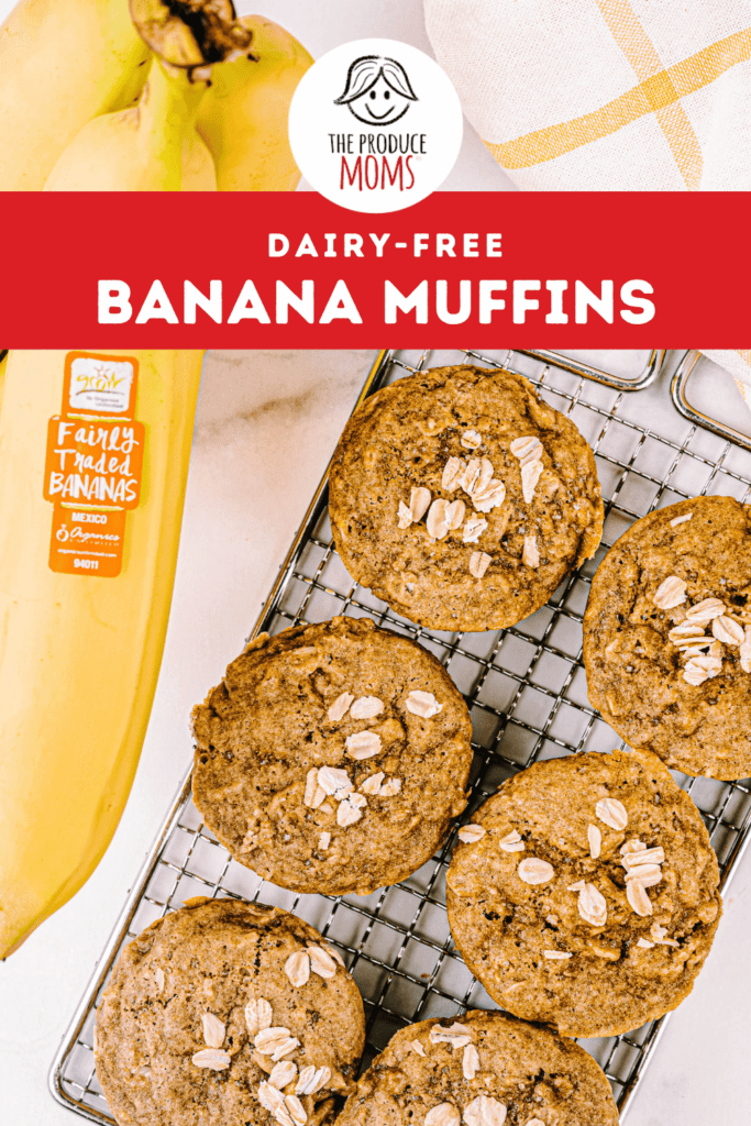 Pinterest Pin Banana Muffins