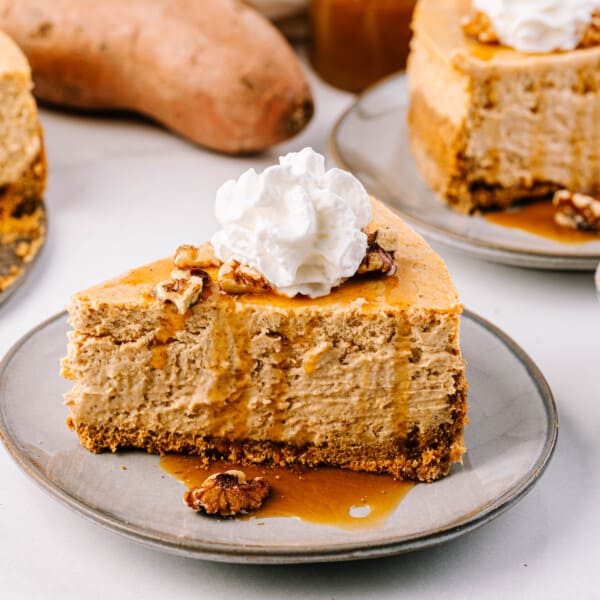 Sweet Potato Cheesecake Hero Image