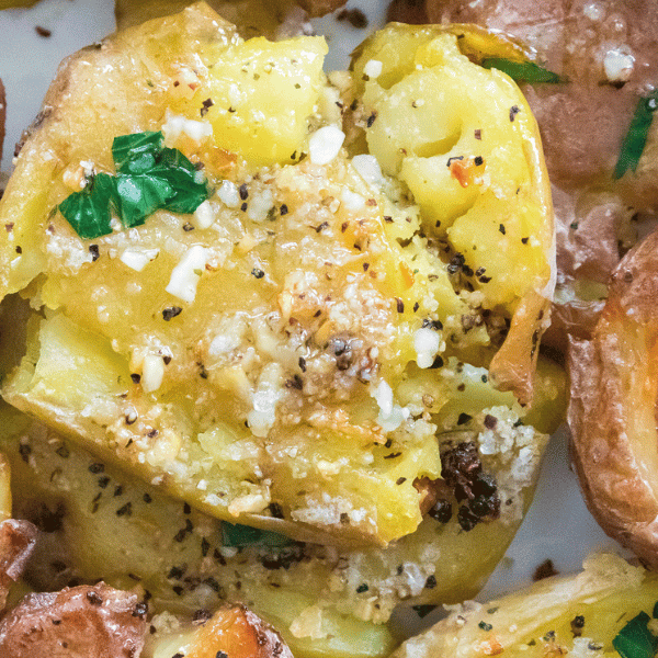 Blog Header Smashed Potatoes Close up