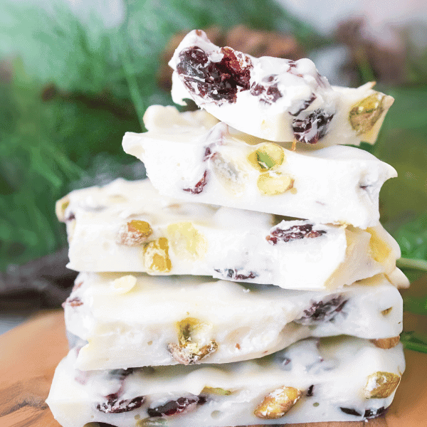 White Chocolate Holiday Bark