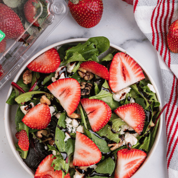 Strawberry and Walnut Salad