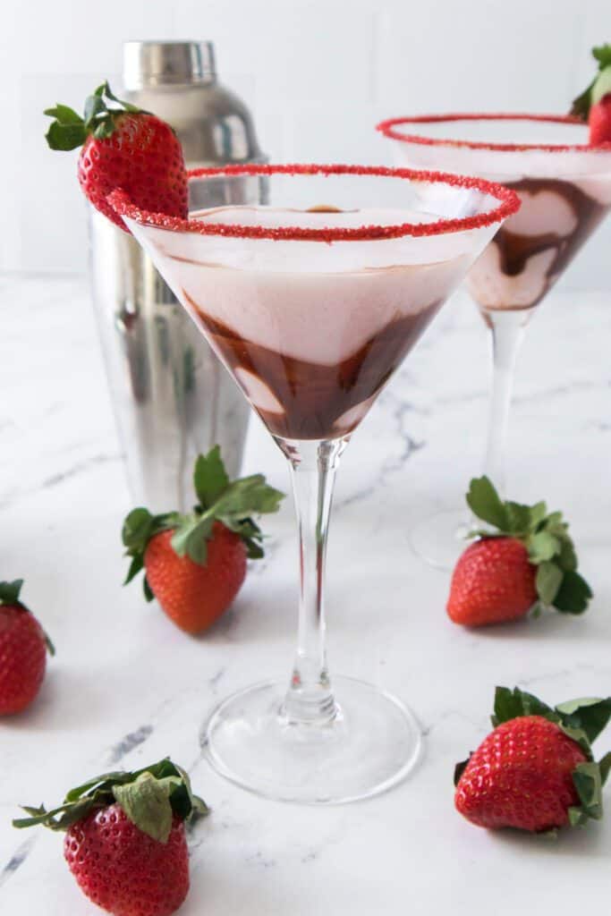 Strawberry Chocolate Martini